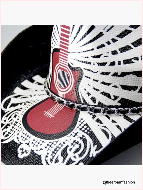 Straw Cowboy Hat, Wide Brim, Western Style for Men Women main image 7